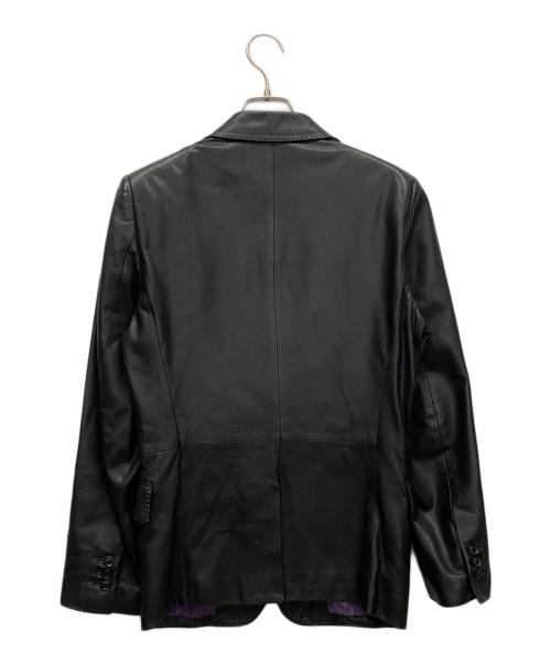 BEAMS Lights（ビームスライト）BEAMS Lights (ビームスライト) レザージャケット ブラック サイズ:44の古着・服飾アイテム
