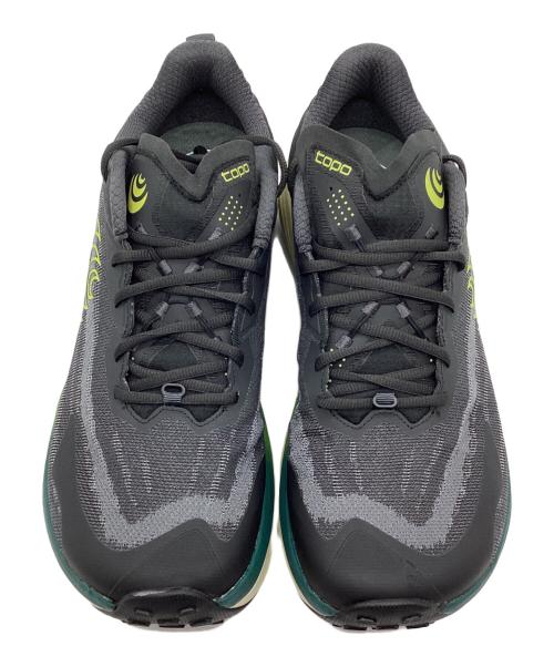 topo athletic（トポアスレチック）topo athletic (トポアスレチック) スニーカー ブラック×グリーン サイズ:29の古着・服飾アイテム