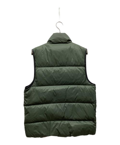 COACH（コーチ）COACH (コーチ) リバーシブルダウンベスト グリーン×ブラック サイズ:表記なしの古着・服飾アイテム