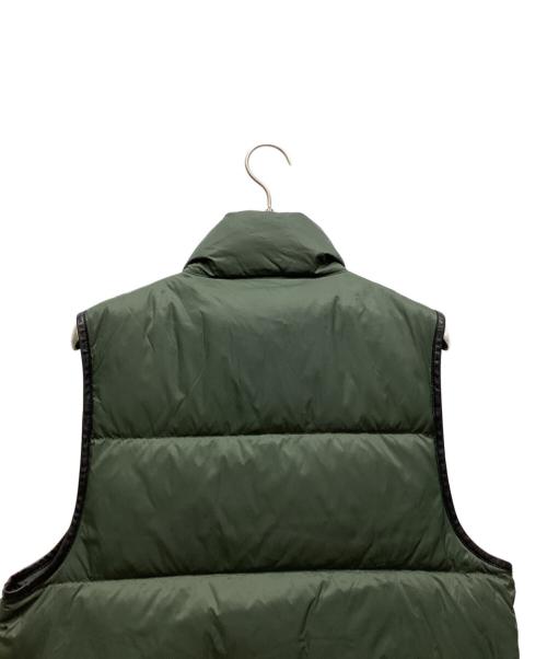 COACH（コーチ）COACH (コーチ) リバーシブルダウンベスト グリーン×ブラック サイズ:表記なしの古着・服飾アイテム
