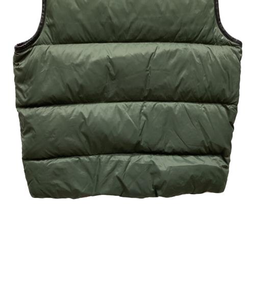 COACH（コーチ）COACH (コーチ) リバーシブルダウンベスト グリーン×ブラック サイズ:表記なしの古着・服飾アイテム