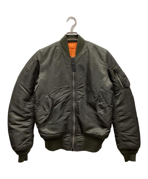 ALPHA（アルファ）ALPHA (アルファ) MA-1ジャケット カーキ サイズ:XSの古着・服飾アイテム