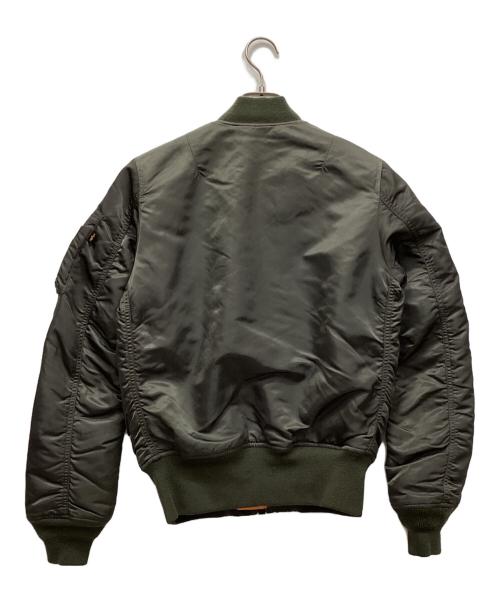 ALPHA（アルファ）ALPHA (アルファ) MA-1ジャケット カーキ サイズ:XSの古着・服飾アイテム
