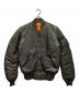 ALPHA（アルファ）の古着「MA-1ジャケット」｜カーキ