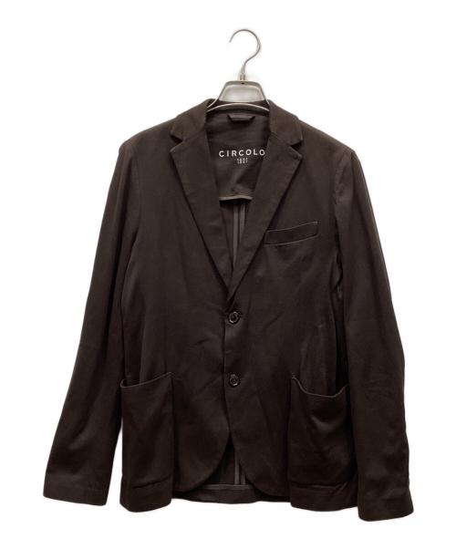 CIRCOLO 1901（チルコロ1901）CIRCOLO 1901 (チルコロ1901) ジャケット ブラウン サイズ:46の古着・服飾アイテム