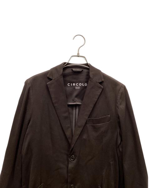CIRCOLO 1901（チルコロ1901）CIRCOLO 1901 (チルコロ1901) ジャケット ブラウン サイズ:46の古着・服飾アイテム