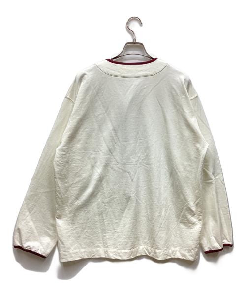 JOURNAL STANDARD relume（ジャーナルスタンダード レリューム）JOURNAL STANDARD relume (ジャーナルスタンダード レリューム) 長袖カットソー ホワイト サイズ:Mの古着・服飾アイテム