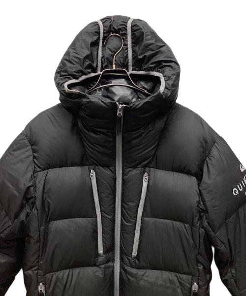 Quiksilver（クイックシルバー）Quiksilver (クイックシルバー) ダウンジャケット ブラック サイズ:Sの古着・服飾アイテム