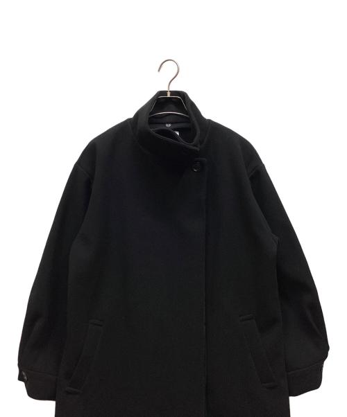 HARE（ハレ）HARE (ハレ) ウーリーテック2WAYロングコート ブラック サイズ:Fの古着・服飾アイテム