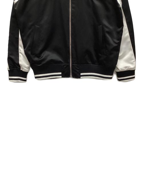 DISNEY（ディズニー）DISNEY (ディズニー) スカジャン ホワイト×ブラック サイズ:Lの古着・服飾アイテム