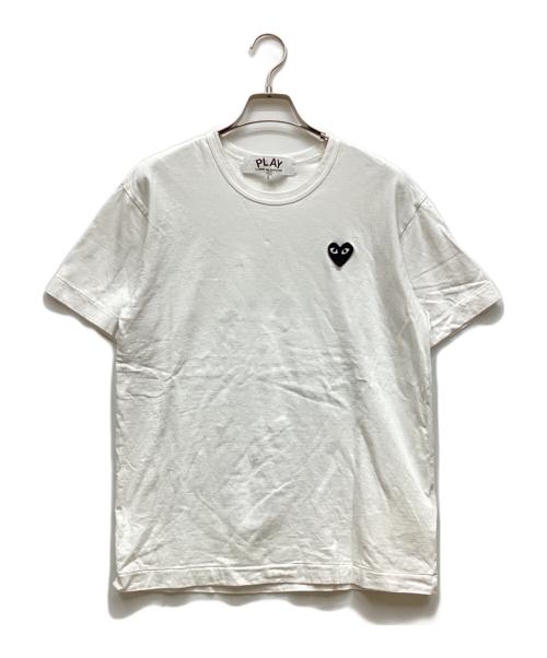 PLAY COMME des GARCONS（プレイコムデギャルソン）PLAY COMME des GARCONS (プレイコムデギャルソン) Tシャツ ホワイト サイズ:Lの古着・服飾アイテム