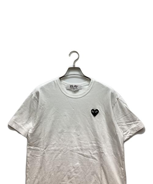 PLAY COMME des GARCONS（プレイコムデギャルソン）PLAY COMME des GARCONS (プレイコムデギャルソン) Tシャツ ホワイト サイズ:Lの古着・服飾アイテム