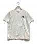 PLAY COMME des GARCONS（プレイコムデギャルソン）の古着「Tシャツ」｜ホワイト