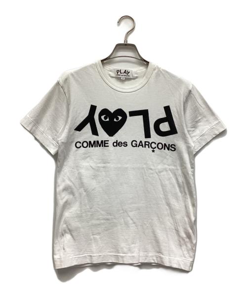 PLAY COMME des GARCONS（プレイコムデギャルソン）PLAY COMME des GARCONS (プレイコムデギャルソン) Tシャツ ホワイト サイズ:Sの古着・服飾アイテム