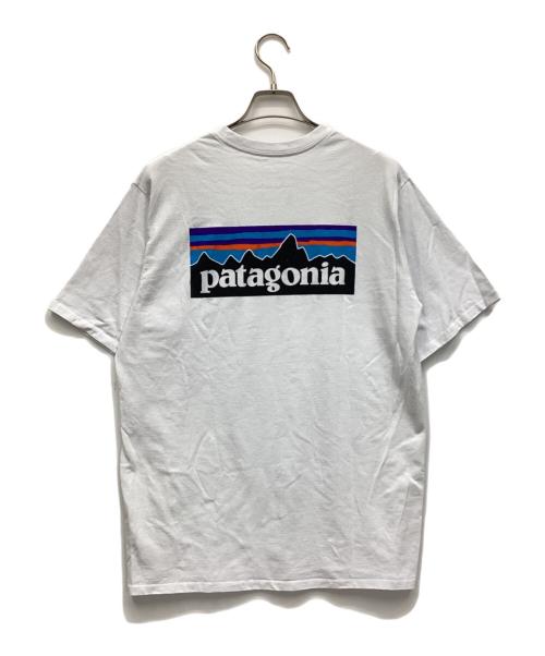 Patagonia（パタゴニア）Patagonia (パタゴニア) ポケットTシャツ ホワイト サイズ:Mの古着・服飾アイテム