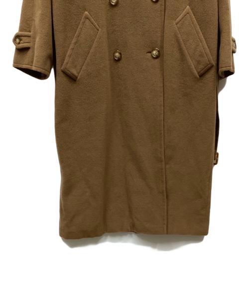 MaxMara（マックスマーラ）MaxMara (マックスマーラ) ダブルブレストコート ブラウン サイズ:40の古着・服飾アイテム