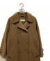 MaxMara (マックスマーラ) ダブルブレストコート ブラウン サイズ:40：8000円