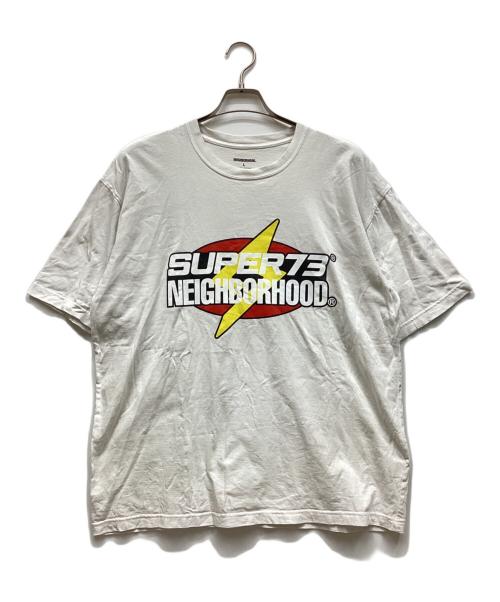 NEIGHBORHOOD（ネイバーフッド）NEIGHBORHOOD (ネイバーフッド) 半袖Tシャツ ホワイト サイズ:Lの古着・服飾アイテム