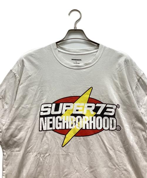 NEIGHBORHOOD（ネイバーフッド）NEIGHBORHOOD (ネイバーフッド) 半袖Tシャツ ホワイト サイズ:Lの古着・服飾アイテム