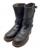 RED WINGレッドウィング）の古着「エンジニアブーツ」｜ブラック
