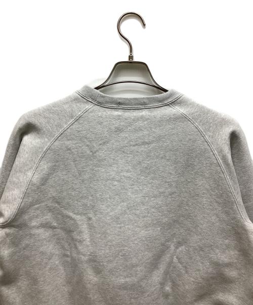Gymphlex（ジムフレックス）Gymphlex (ジムフレックス) スウィングスリーブクルーネックプルオーバースウェット ライトグレー サイズ:Lの古着・服飾アイテム