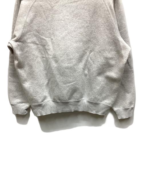 Gymphlex（ジムフレックス）Gymphlex (ジムフレックス) スウィングスリーブクルーネックプルオーバースウェット ライトグレー サイズ:Lの古着・服飾アイテム