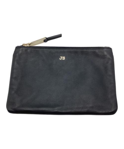 JIL SANDER（ジルサンダー）JIL SANDER (ジルサンダー) ポーチ ブラックの古着・服飾アイテム