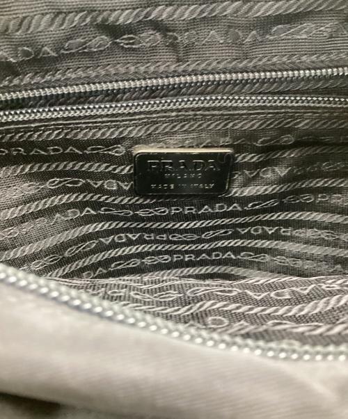 PRADA（プラダ）PRADA (プラダ) ナイロントートバッグ ブラックの古着・服飾アイテム