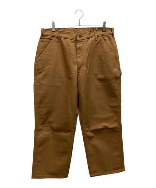 CarHartt（カーハート）CarHartt (カーハート) ペインターパンツ ブラウン サイズ:36インチの古着・服飾アイテム
