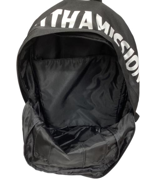 MAN WITH A MISSION（マンウィズアミッション）MAN WITH A MISSION (マンウィズアミッション) リュック ブラックの古着・服飾アイテム