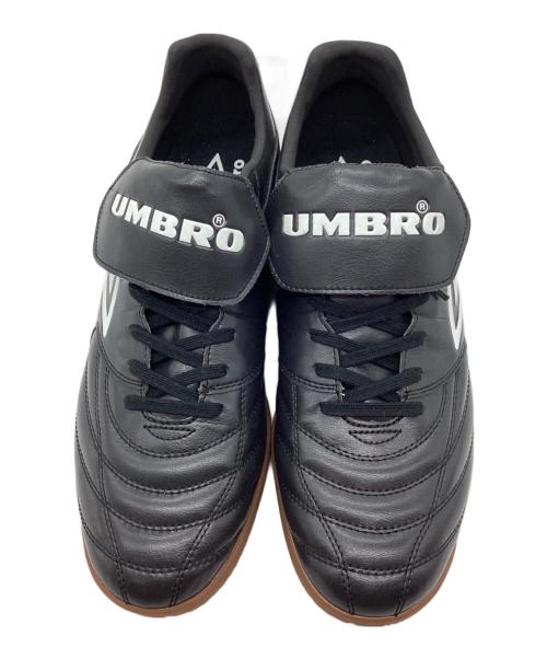 UMBRO（アンブロ）UMBRO (アンブロ) レザースニーカー ブラック サイズ:28.5の古着・服飾アイテム