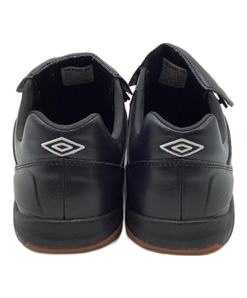 UMBRO（アンブロ）UMBRO (アンブロ) レザースニーカー ブラック サイズ:28.5の古着・服飾アイテム