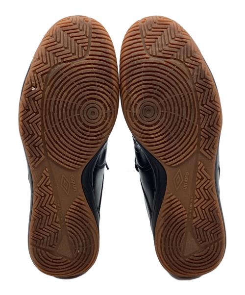 UMBRO（アンブロ）UMBRO (アンブロ) レザースニーカー ブラック サイズ:28.5の古着・服飾アイテム