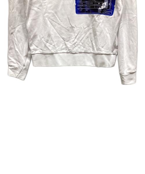 MONCLER（モンクレール）MONCLER (モンクレール) MAGLIA GIROCOLLO ホワイト サイズ:Mの古着・服飾アイテム