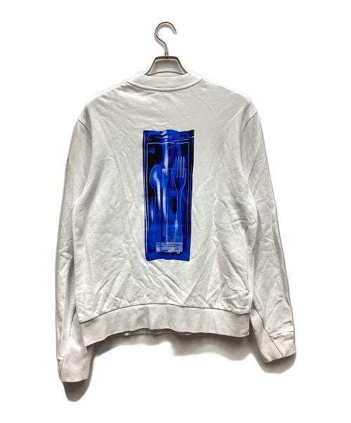 MONCLER（モンクレール）MONCLER (モンクレール) MAGLIA GIROCOLLO ホワイト サイズ:Mの古着・服飾アイテム