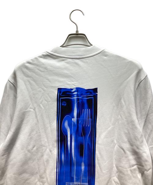 MONCLER（モンクレール）MONCLER (モンクレール) MAGLIA GIROCOLLO ホワイト サイズ:Mの古着・服飾アイテム