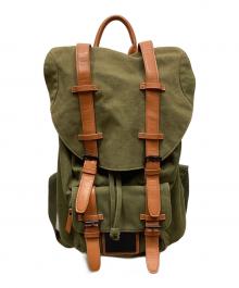 GASTON LUGA（ガストンルーガ）の古着「リュック」｜カーキ