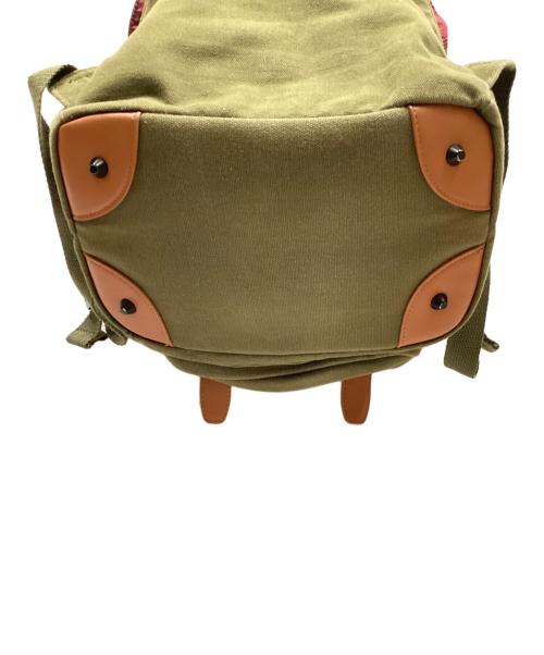 GASTON LUGA（ガストンルーガ）GASTON LUGA (ガストンルーガ) リュック カーキの古着・服飾アイテム