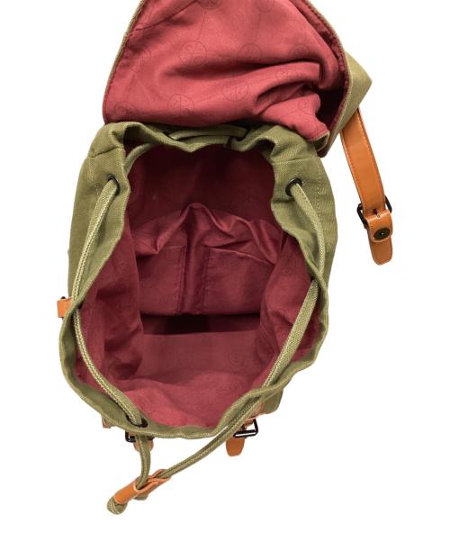 GASTON LUGA（ガストンルーガ）GASTON LUGA (ガストンルーガ) リュック カーキの古着・服飾アイテム