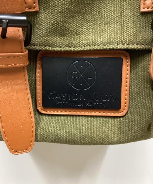 GASTON LUGA（ガストンルーガ）GASTON LUGA (ガストンルーガ) リュック カーキの古着・服飾アイテム