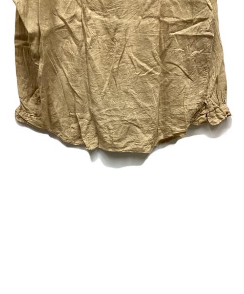 RALPH LAUREN（ラルフローレン）RALPH LAUREN (ラルフローレン) リネンシャツ ベージュ サイズ:XLの古着・服飾アイテム