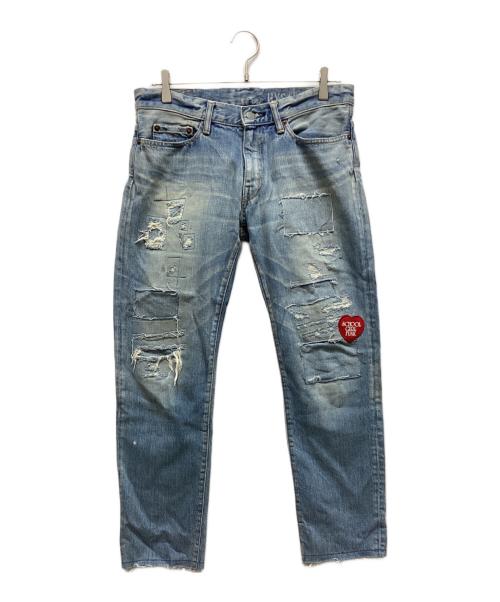 Hysteric Glamour（ヒステリックグラマー）Hysteric Glamour (ヒステリックグラマー) デニムパンツ インディゴ サイズ:W27の古着・服飾アイテム