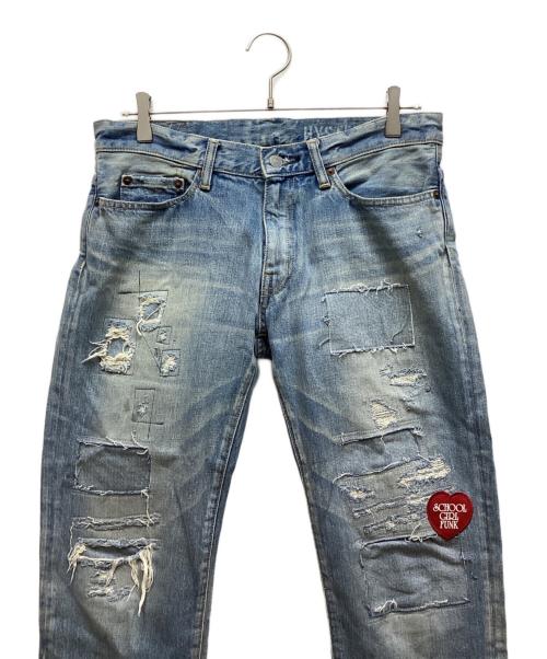 Hysteric Glamour（ヒステリックグラマー）Hysteric Glamour (ヒステリックグラマー) デニムパンツ インディゴ サイズ:W27の古着・服飾アイテム