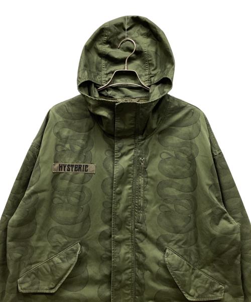 Hysteric Glamour（ヒステリックグラマー）Hysteric Glamour (ヒステリックグラマー) モッズコート カーキ サイズ:FREEの古着・服飾アイテム