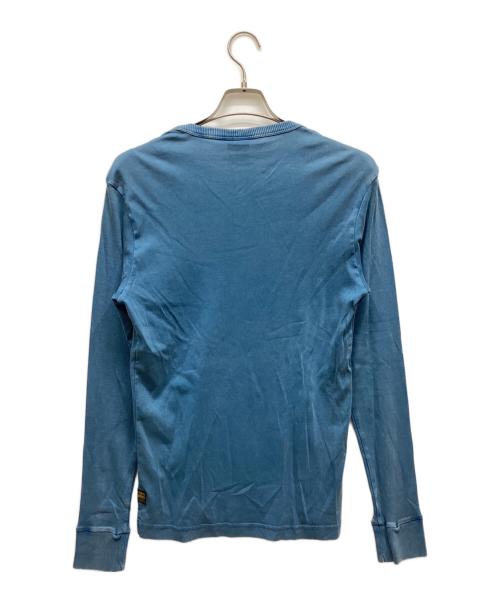 G-STAR RAW（ジースターロゥ）G-STAR RAW (ジースターロゥ) 長袖カットソー ブルー サイズ:L 未使用品の古着・服飾アイテム