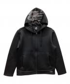 NEW BALANCEニューバランス）の古着「ジップパーカー」｜ブラック