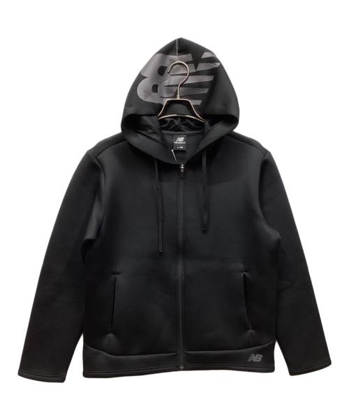 NEW BALANCE（ニューバランス）NEW BALANCE (ニューバランス) ジップパーカー ブラック サイズ:L 未使用品の古着・服飾アイテム