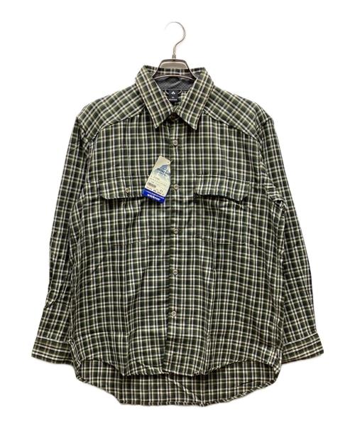 mont-bell（モンベル）mont-bell (モンベル) 長袖シャツ グリーン サイズ:XL 未使用品の古着・服飾アイテム