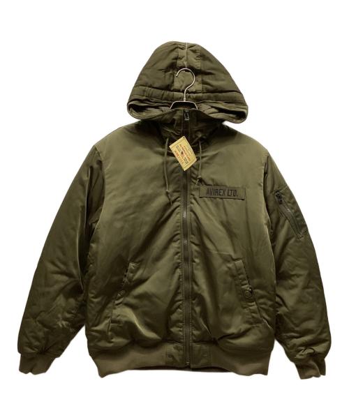 AVIREX（アヴィレックス）AVIREX (アヴィレックス) ミリタリージャケット オリーブ サイズ:XL 未使用品の古着・服飾アイテム