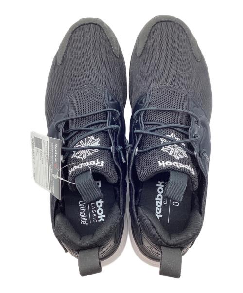 REEBOK（リーボック）REEBOK (リーボック) ローカットスニーカー ブラック×ホワイト サイズ:27 未使用品の古着・服飾アイテム